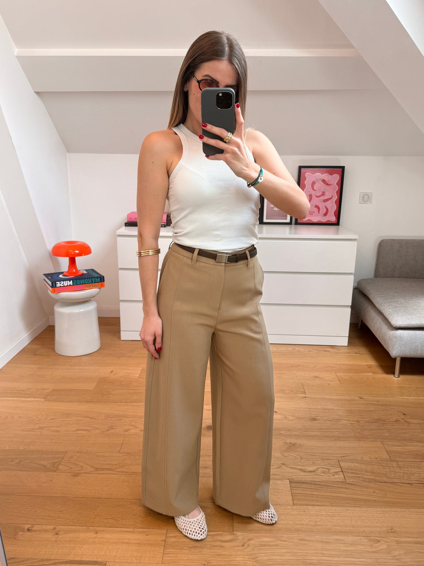 Pantalon Victoria - beige