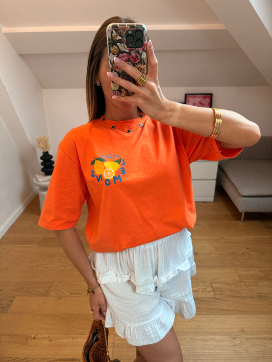 T-shirt Anitta - orange
