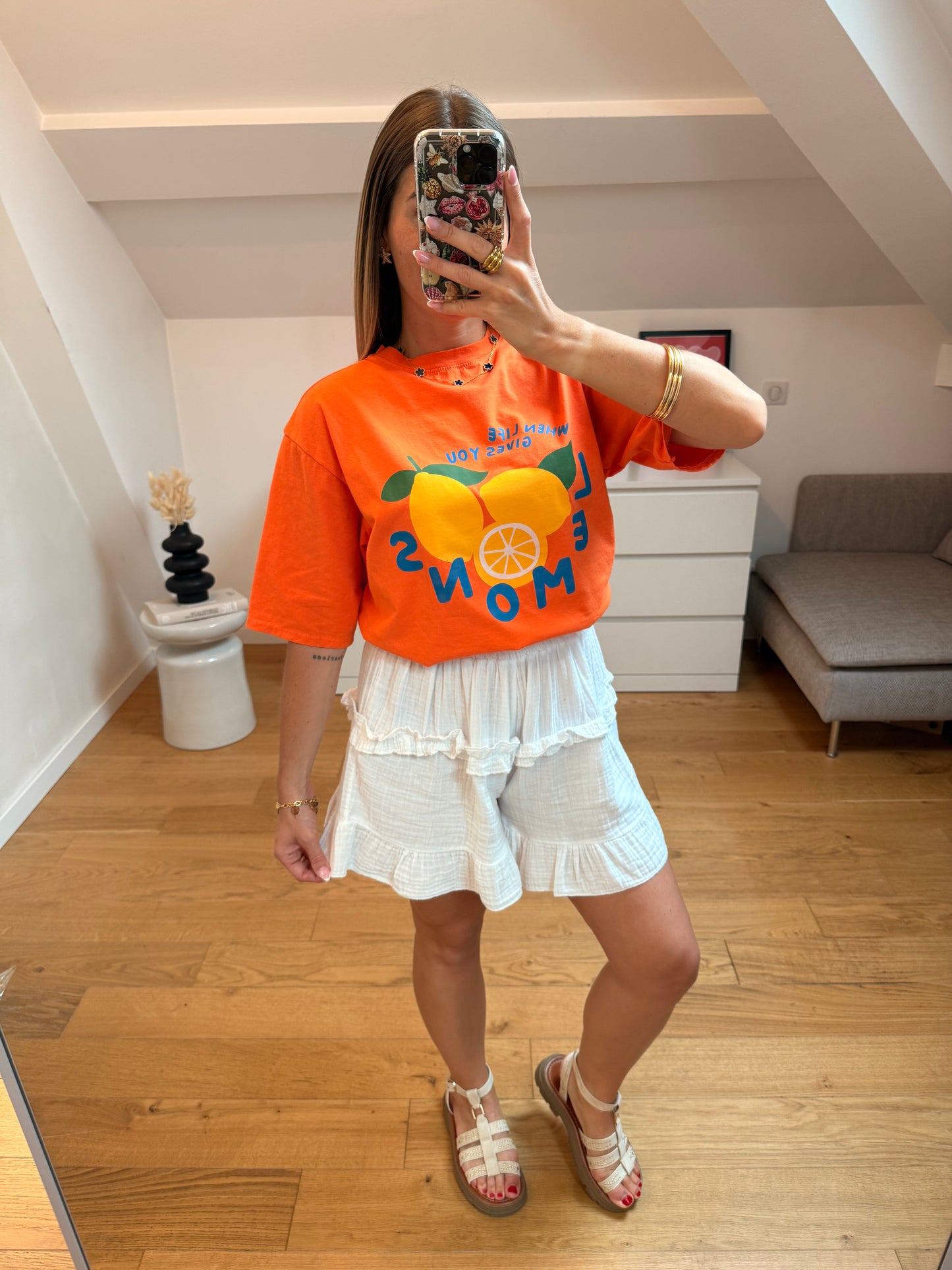 T-shirt Anitta - orange