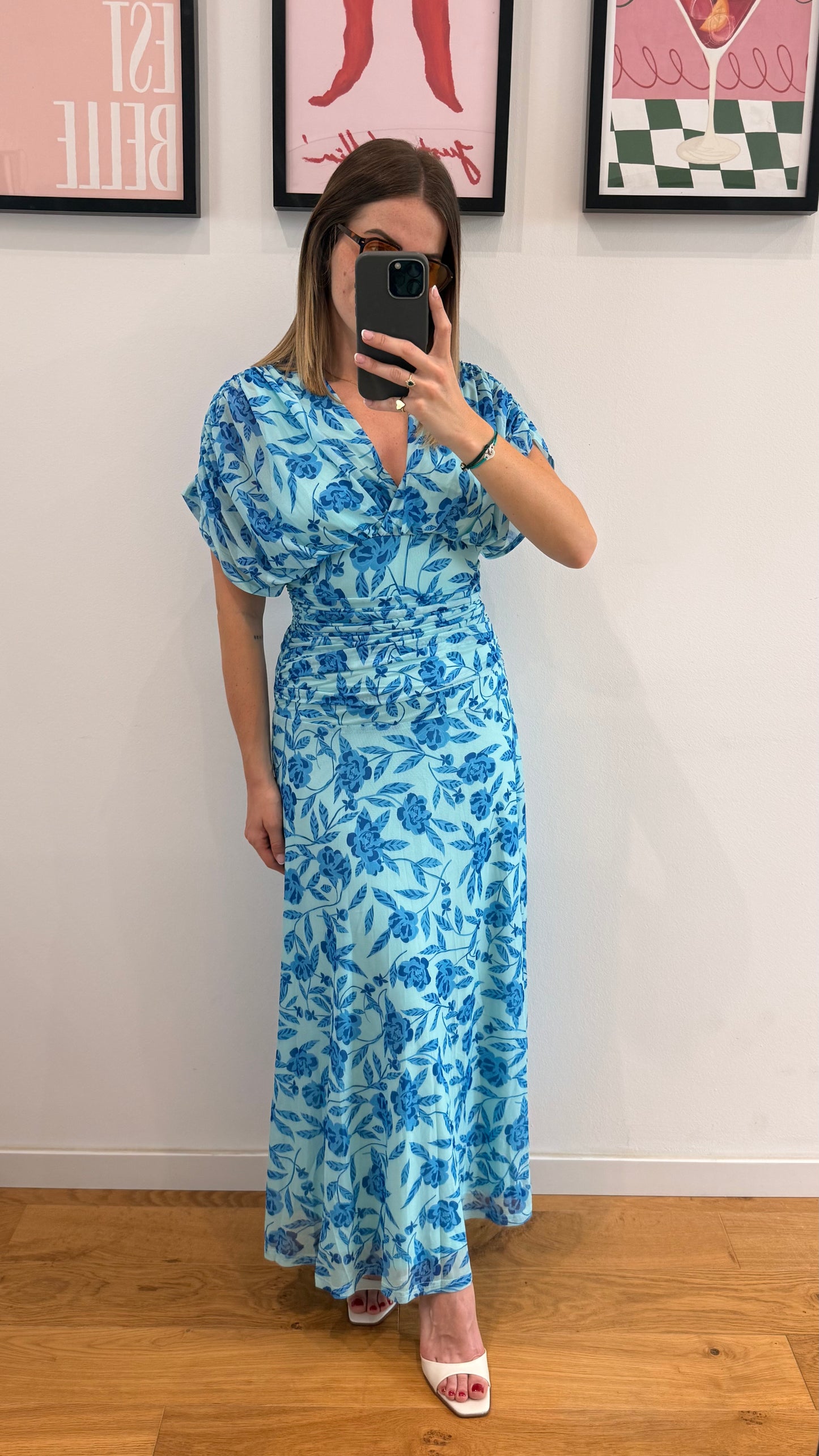 Robe Joy - bleu