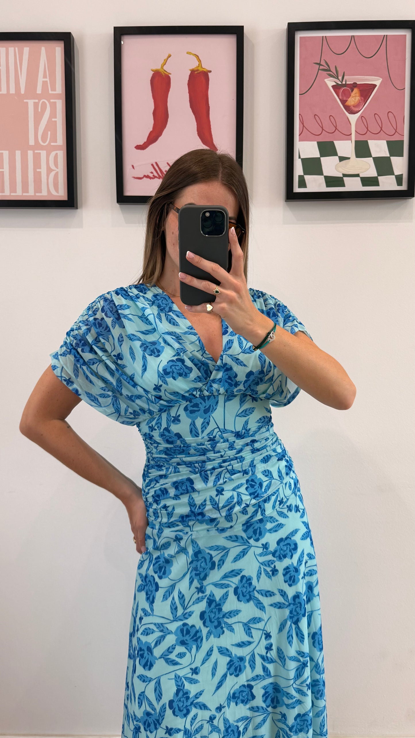 Robe Joy - bleu