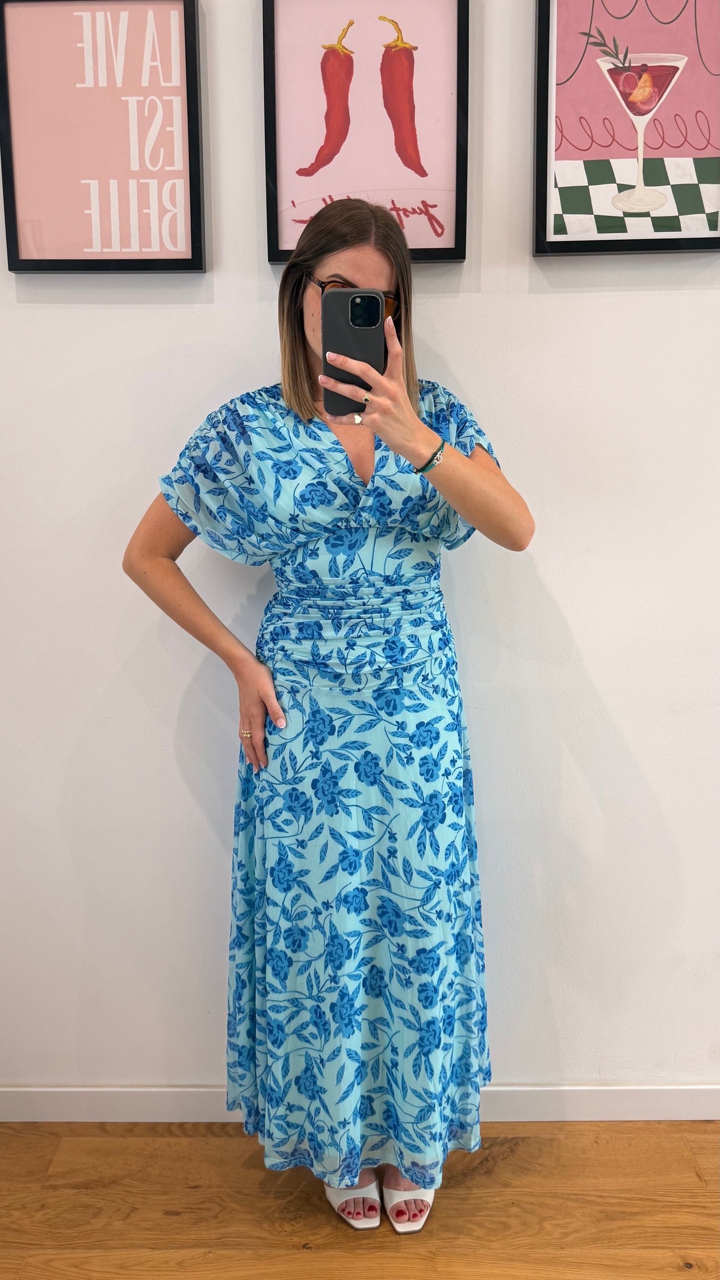 Robe Joy - bleu