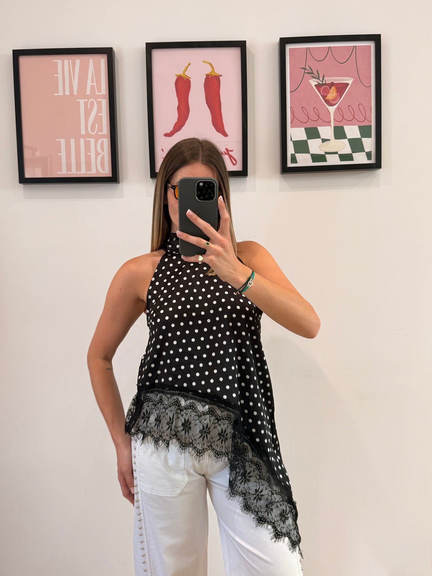 Top Louna - noir