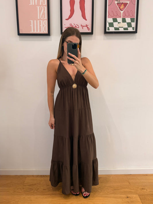 Robe Sun - marron