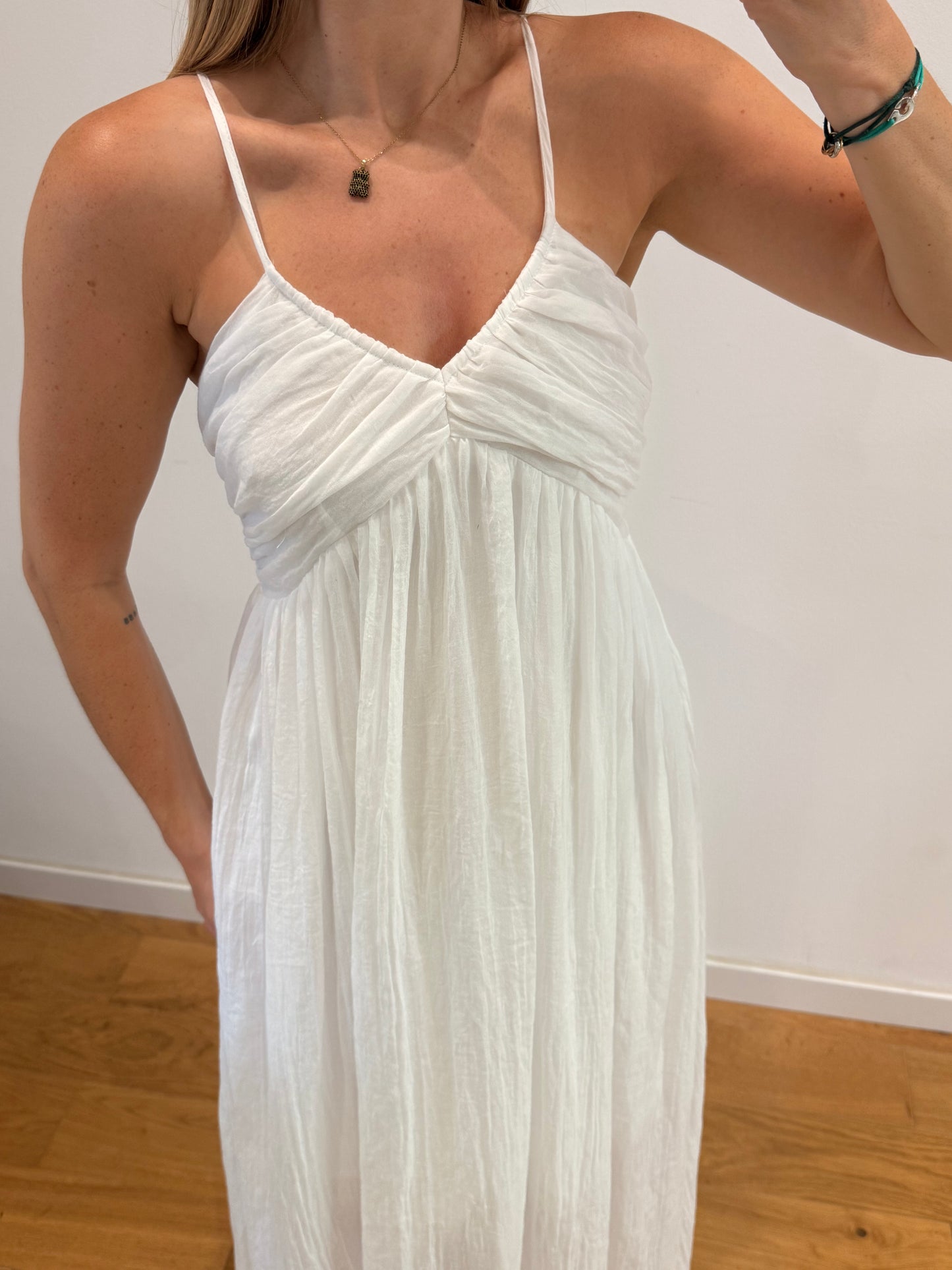 Robe Luna - blanc