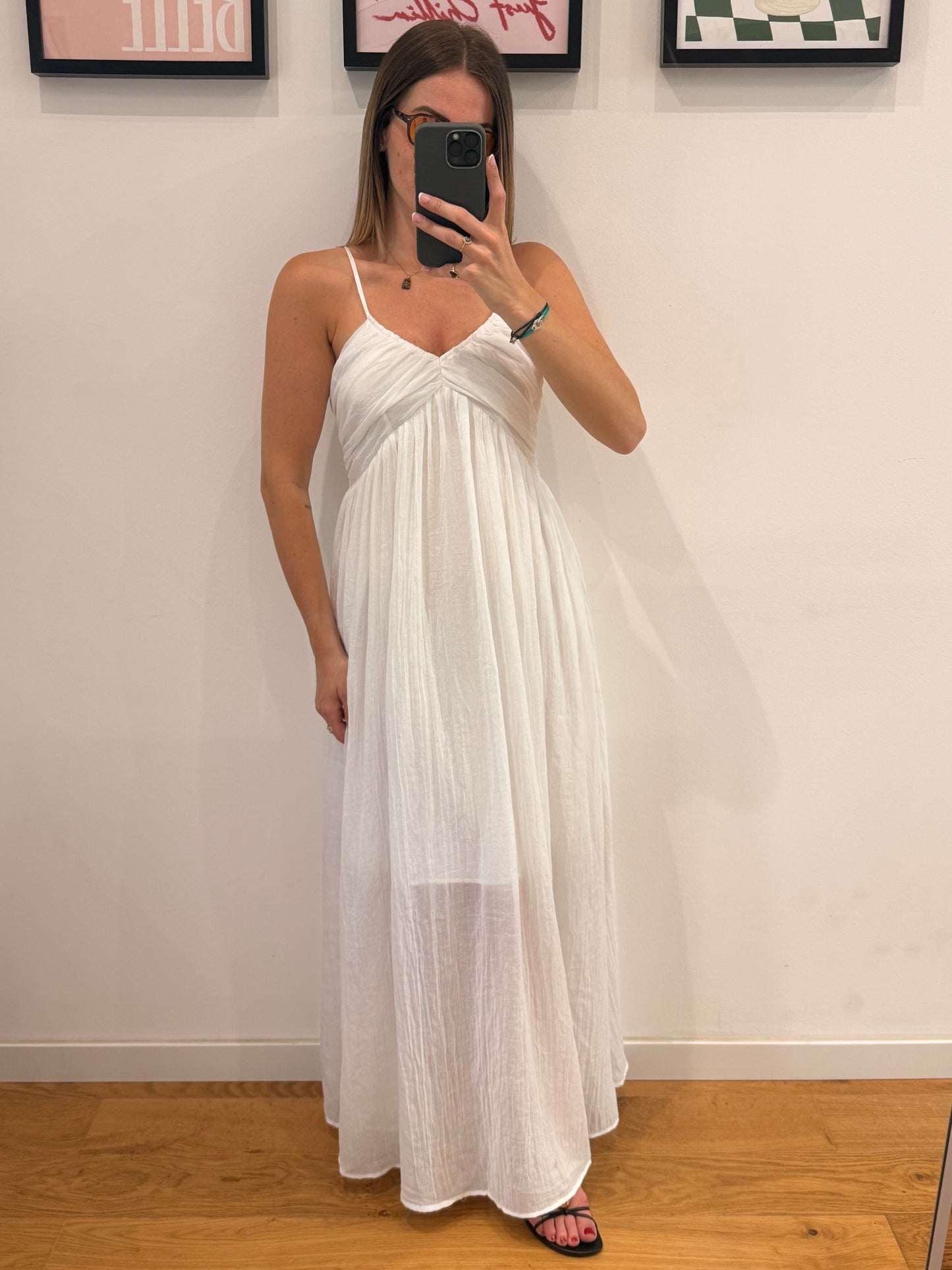 Robe Luna - blanc