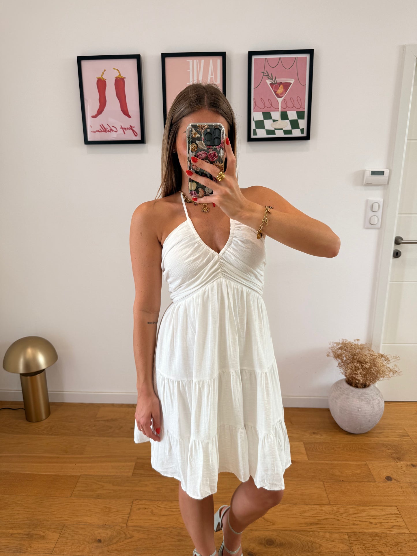 Robe Sacha - blanche