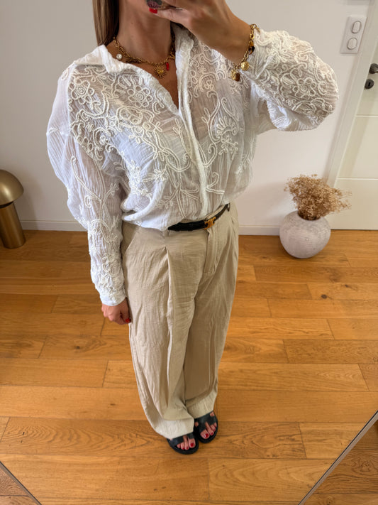 Blouse Juliette - blanche