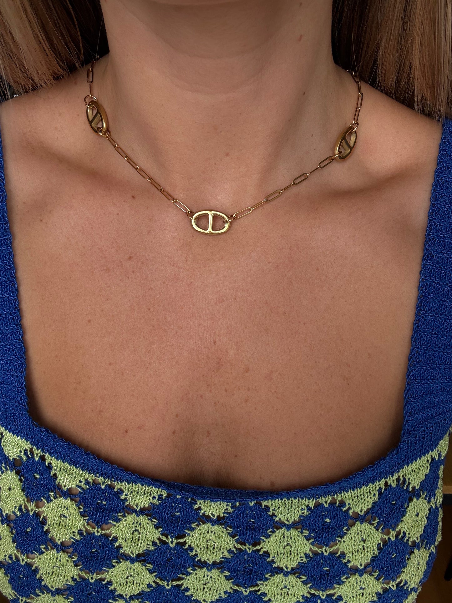 Collier Maria - doré