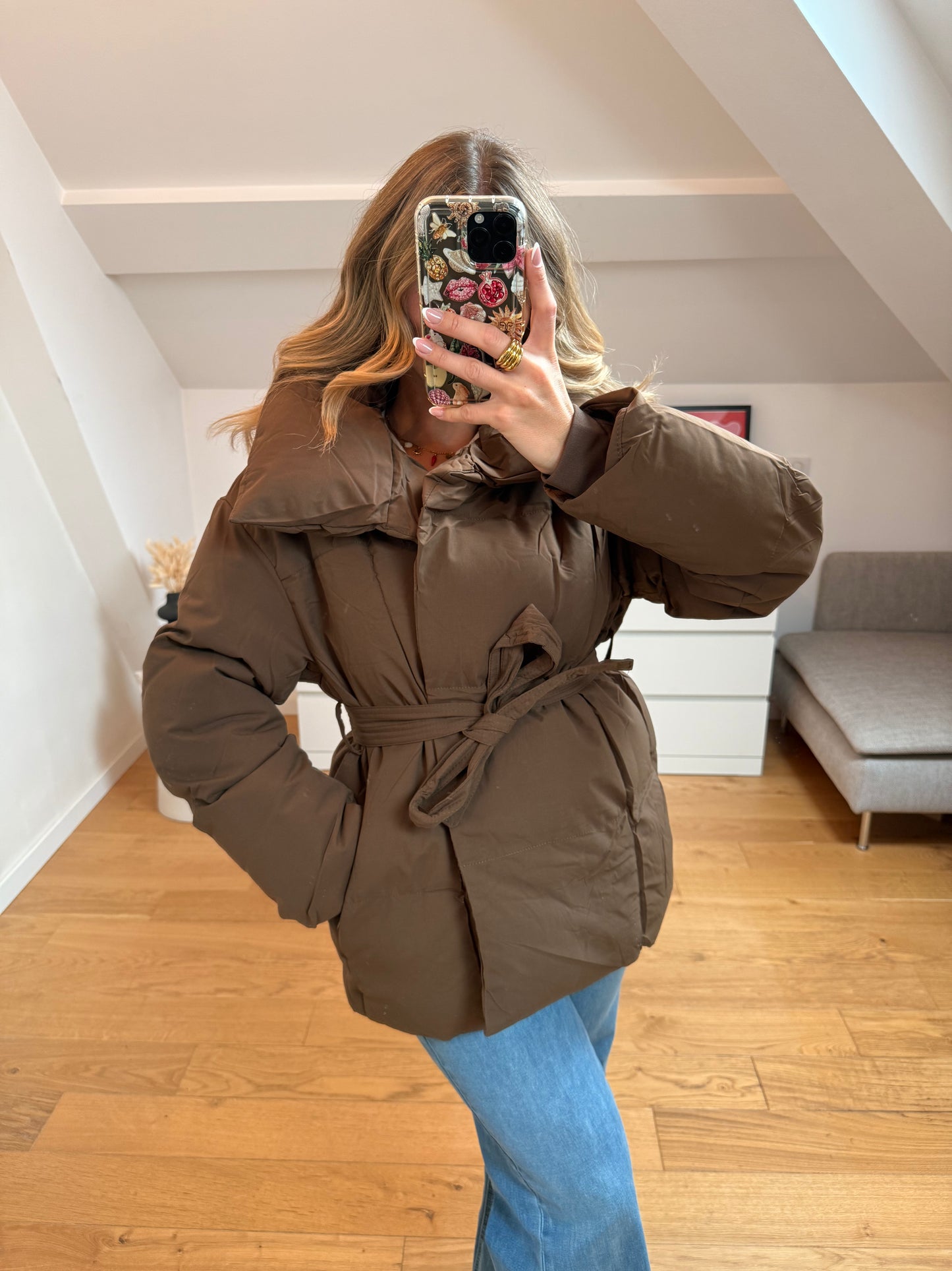 Doudoune Tess - Marron