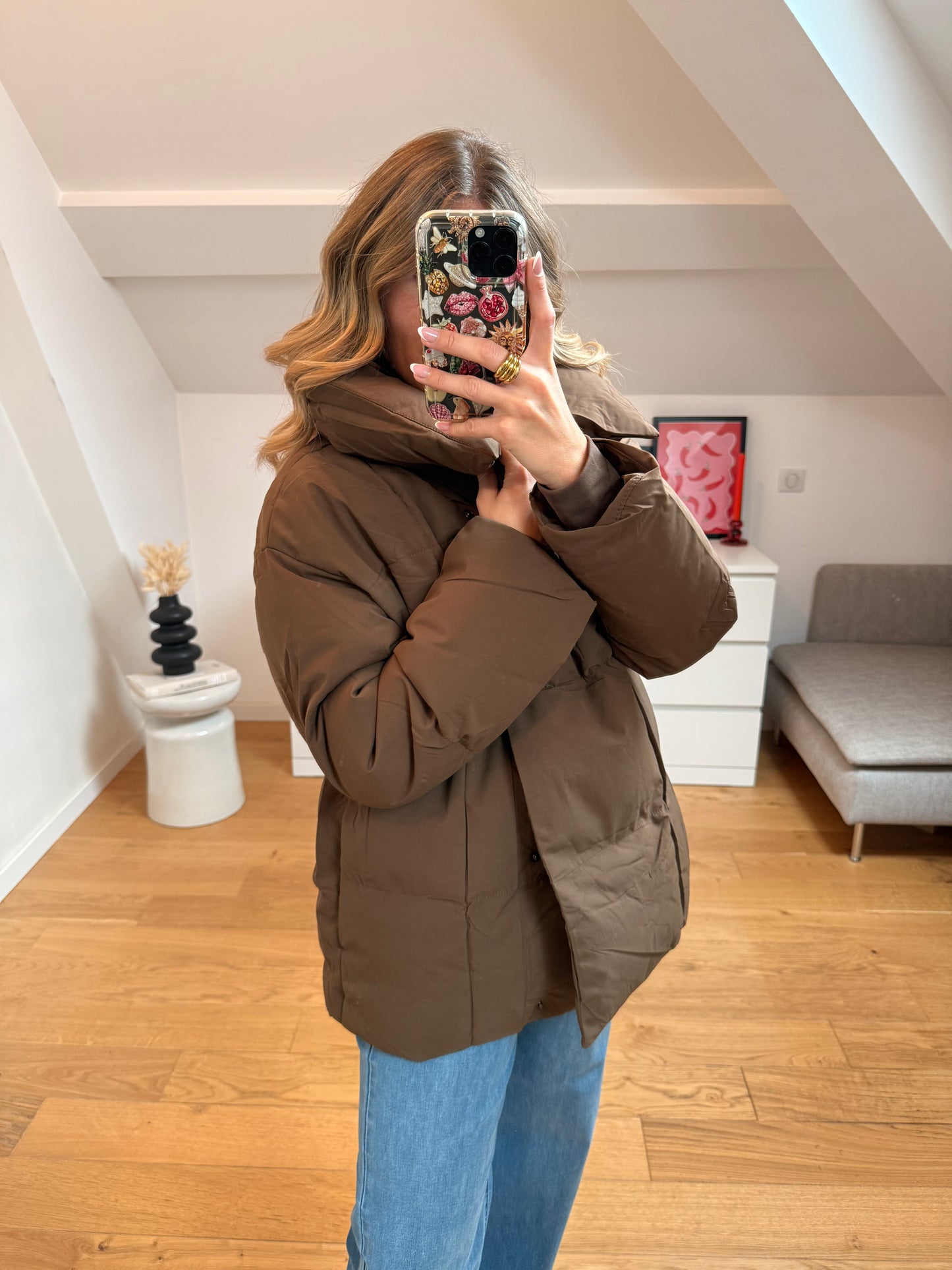 Doudoune Tess - Marron