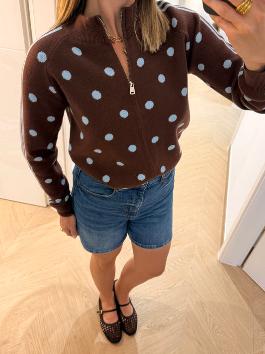 Gilet Coline - marron