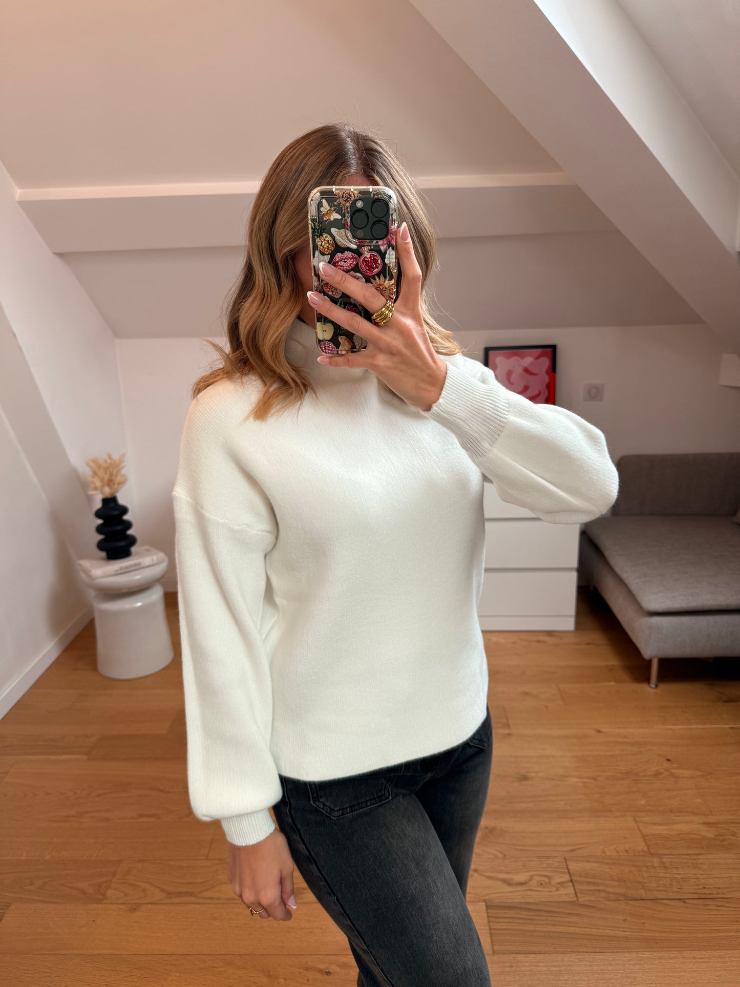 Pull Noa - blanc