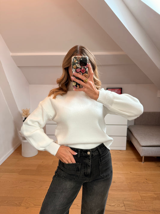 Pull Noa - blanc