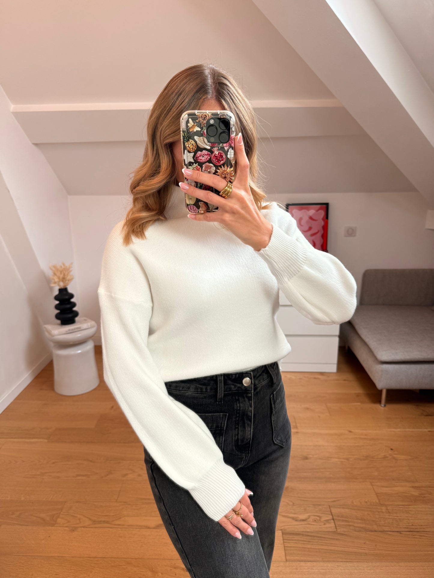 Pull Noa - blanc