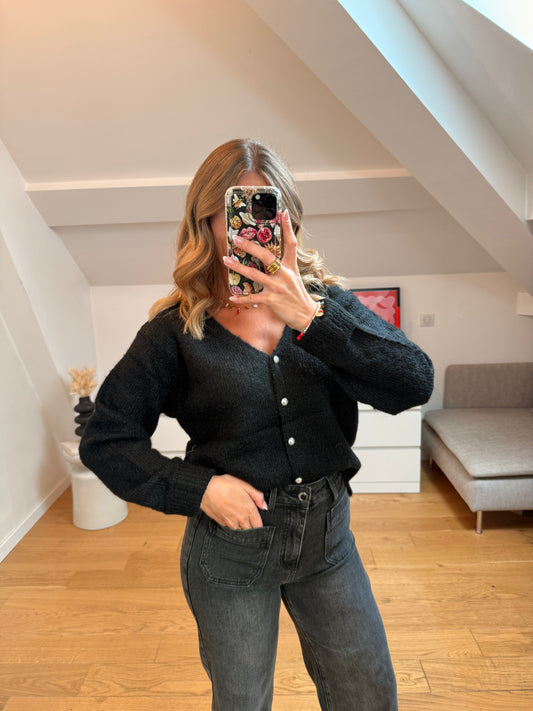 Pull Faustine - noir
