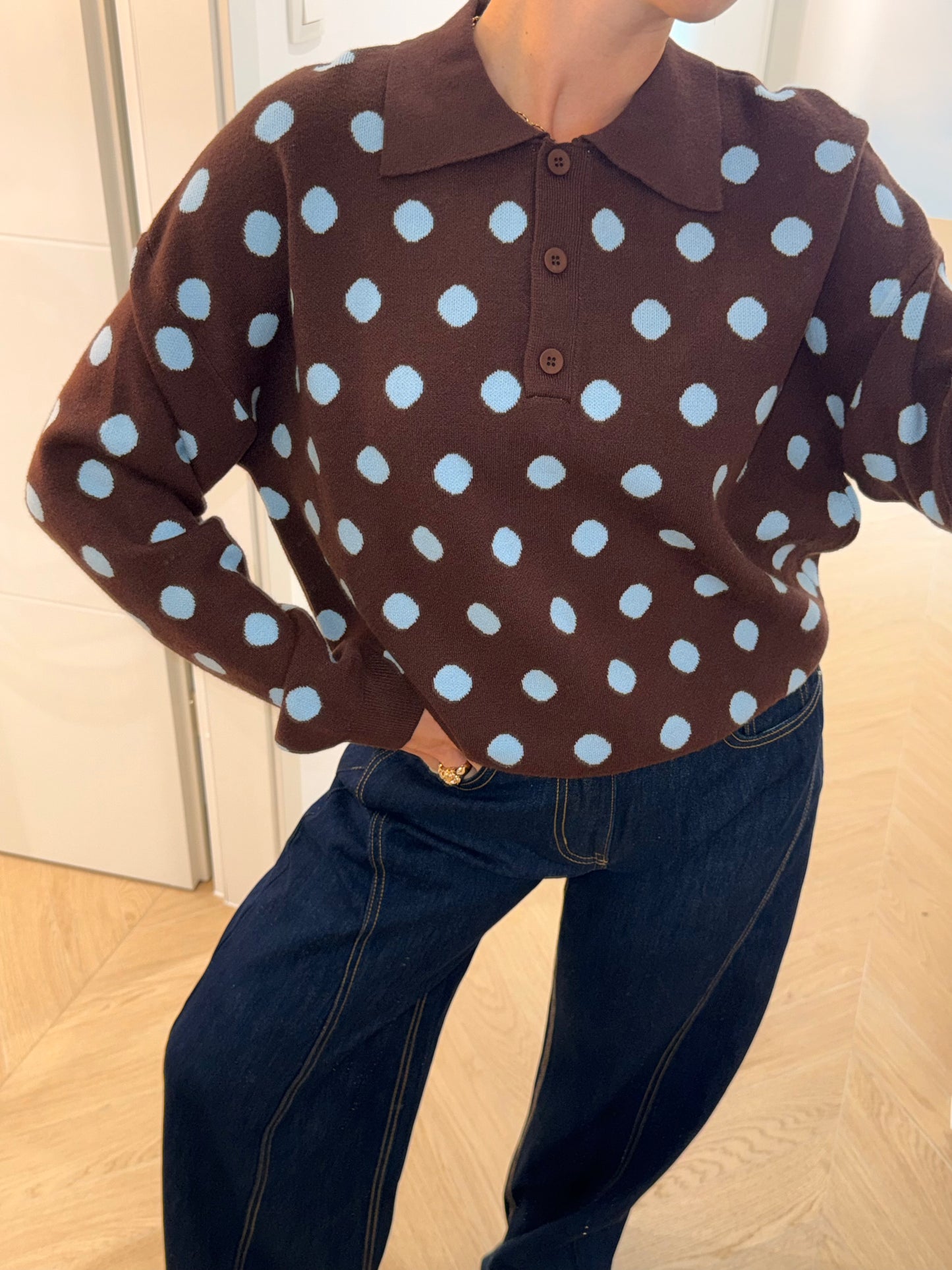 Pull Mia - marron