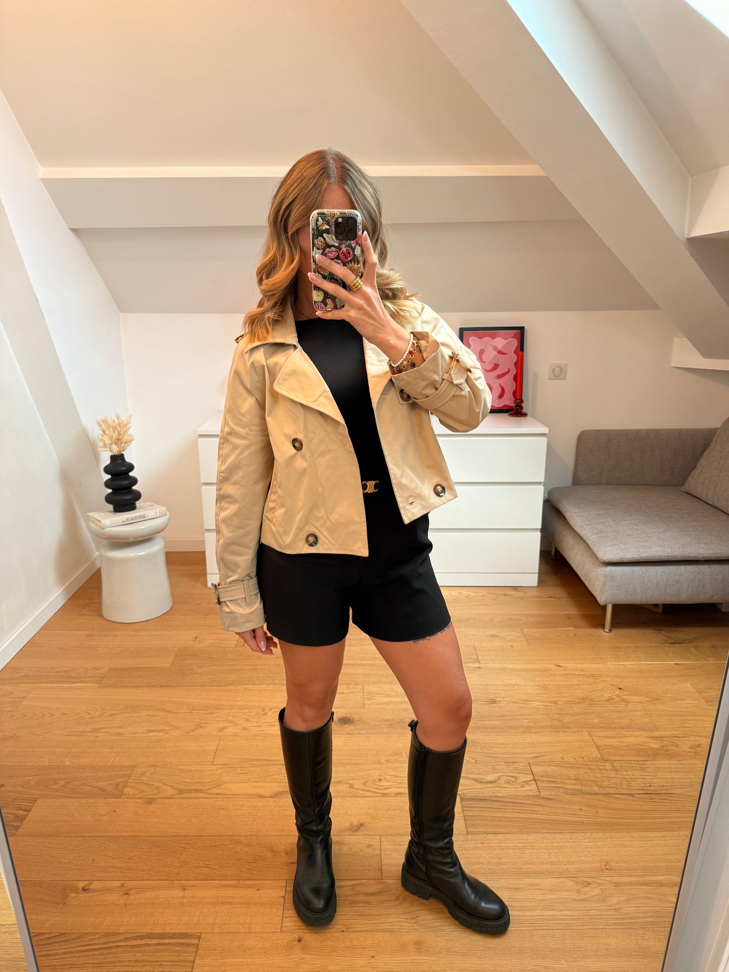 Veste trench Iséa - beige