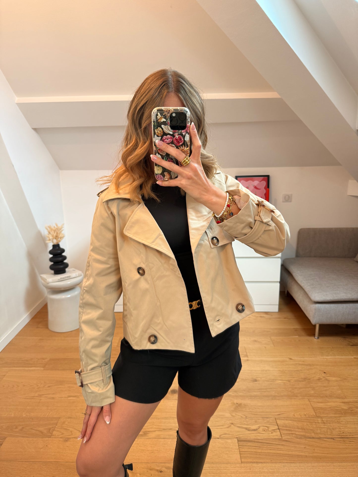Veste trench Iséa - beige
