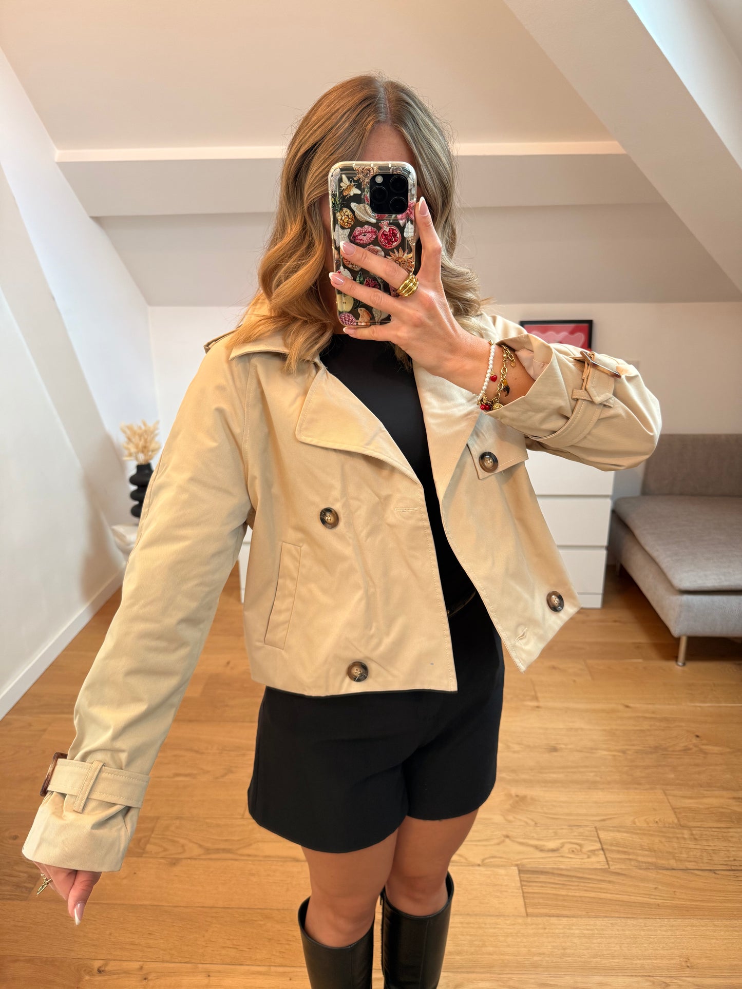 Veste trench Iséa - beige