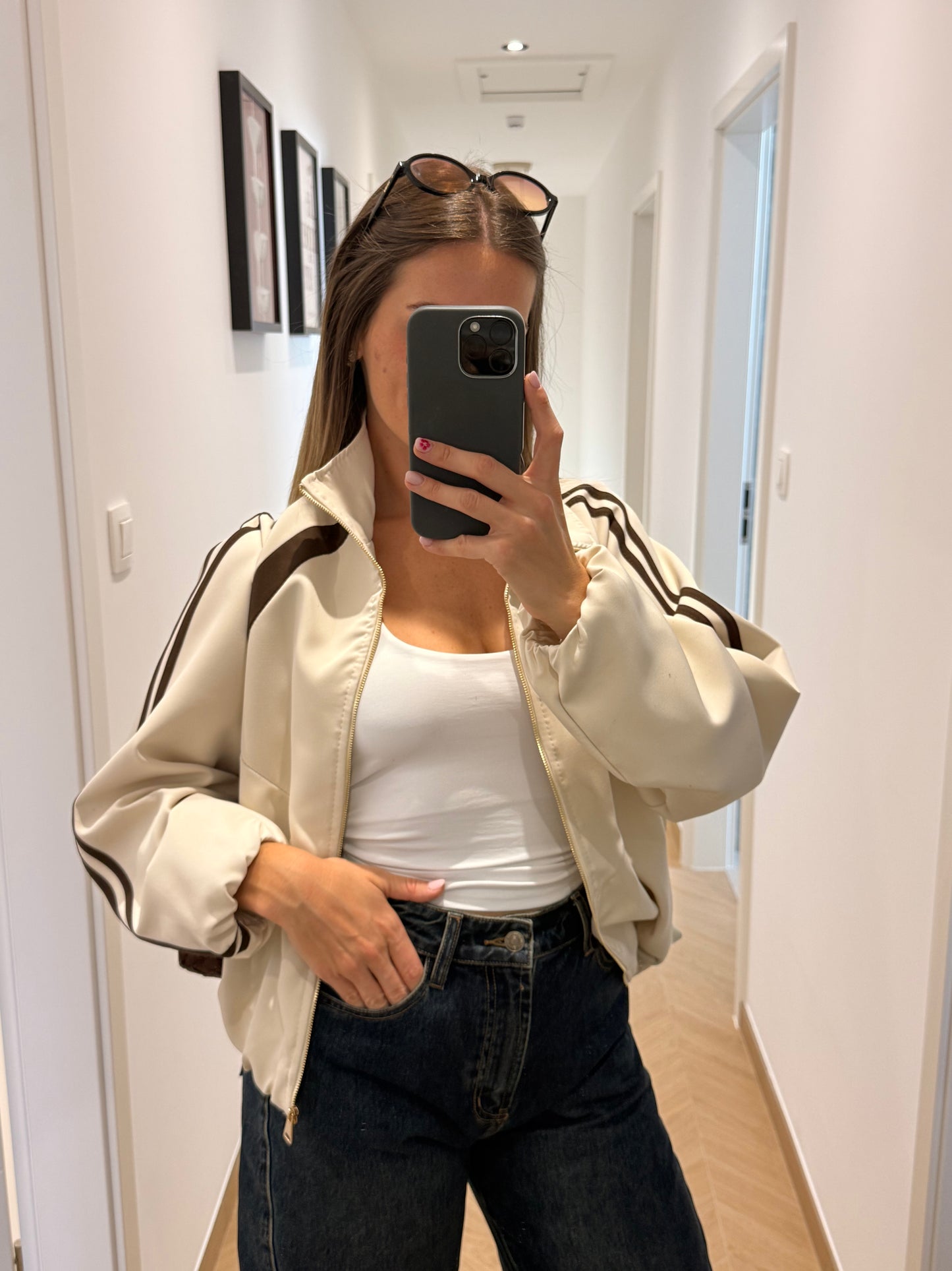 Veste d'ensemble Adèle - beige