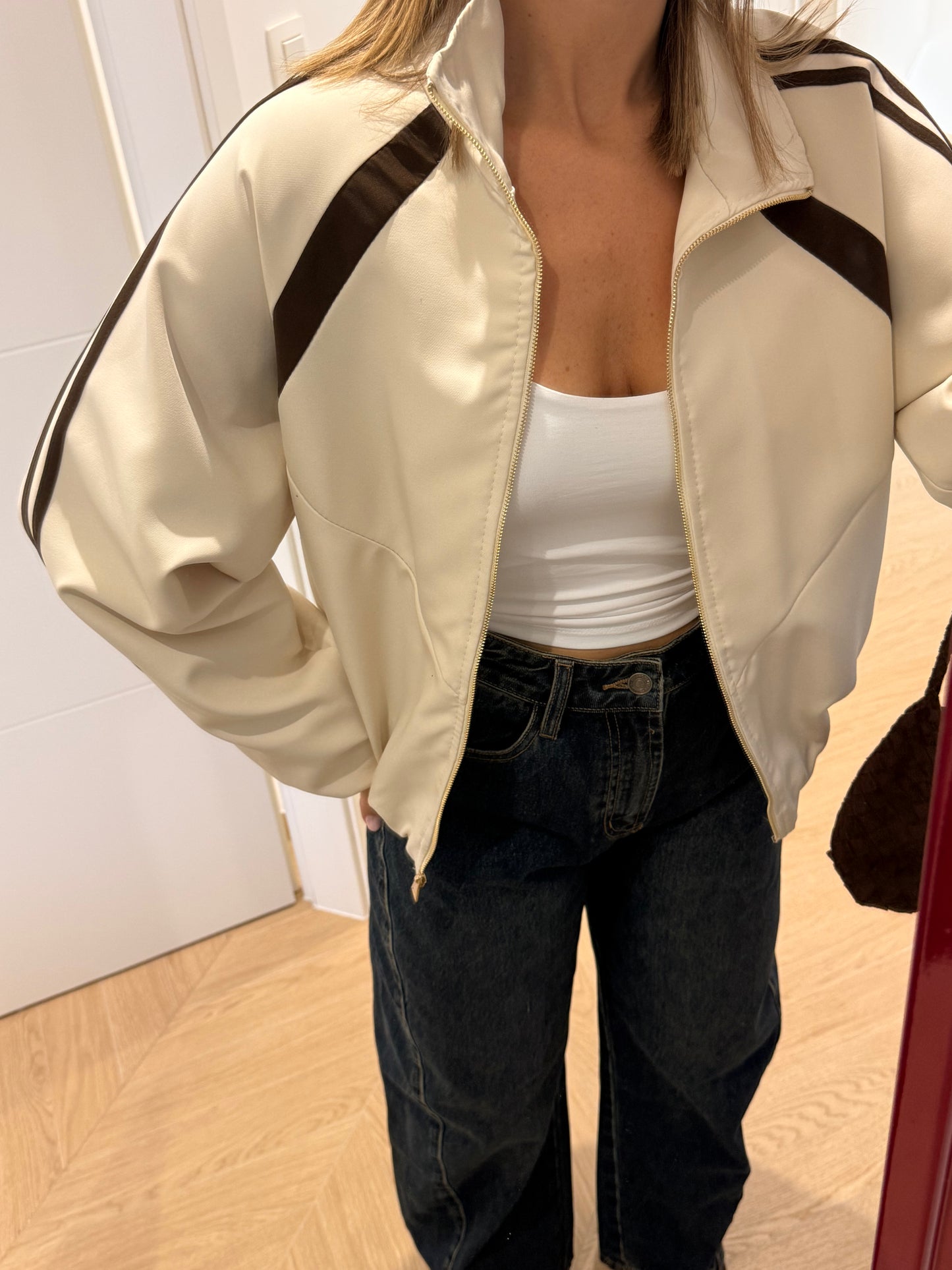 Veste d'ensemble Adèle - beige