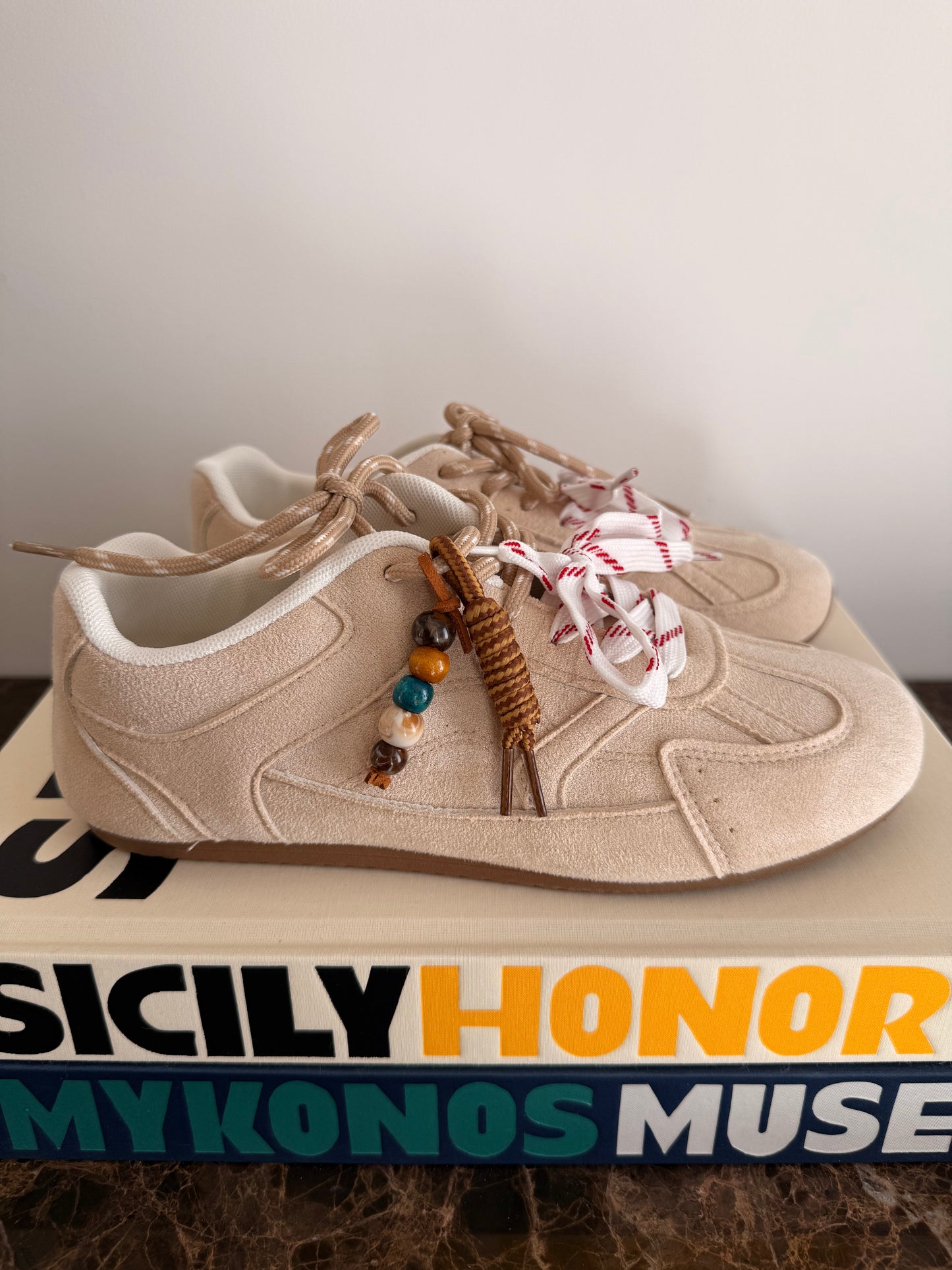 Baskets Louise - beige