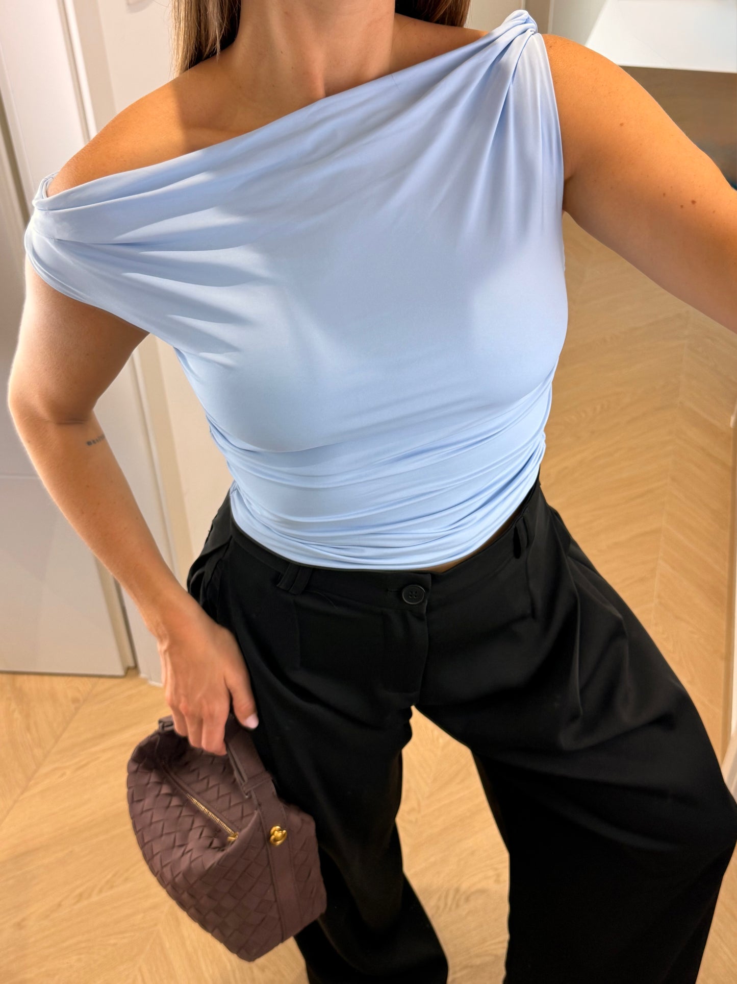 Top Clarysse - bleu