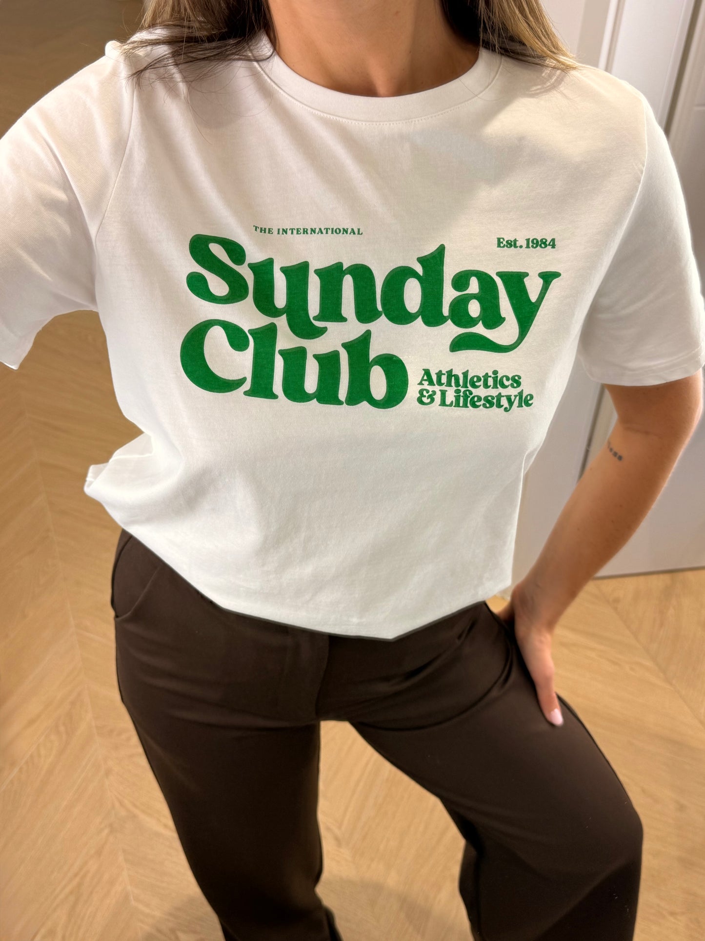 T-shirt Sunday - blanc