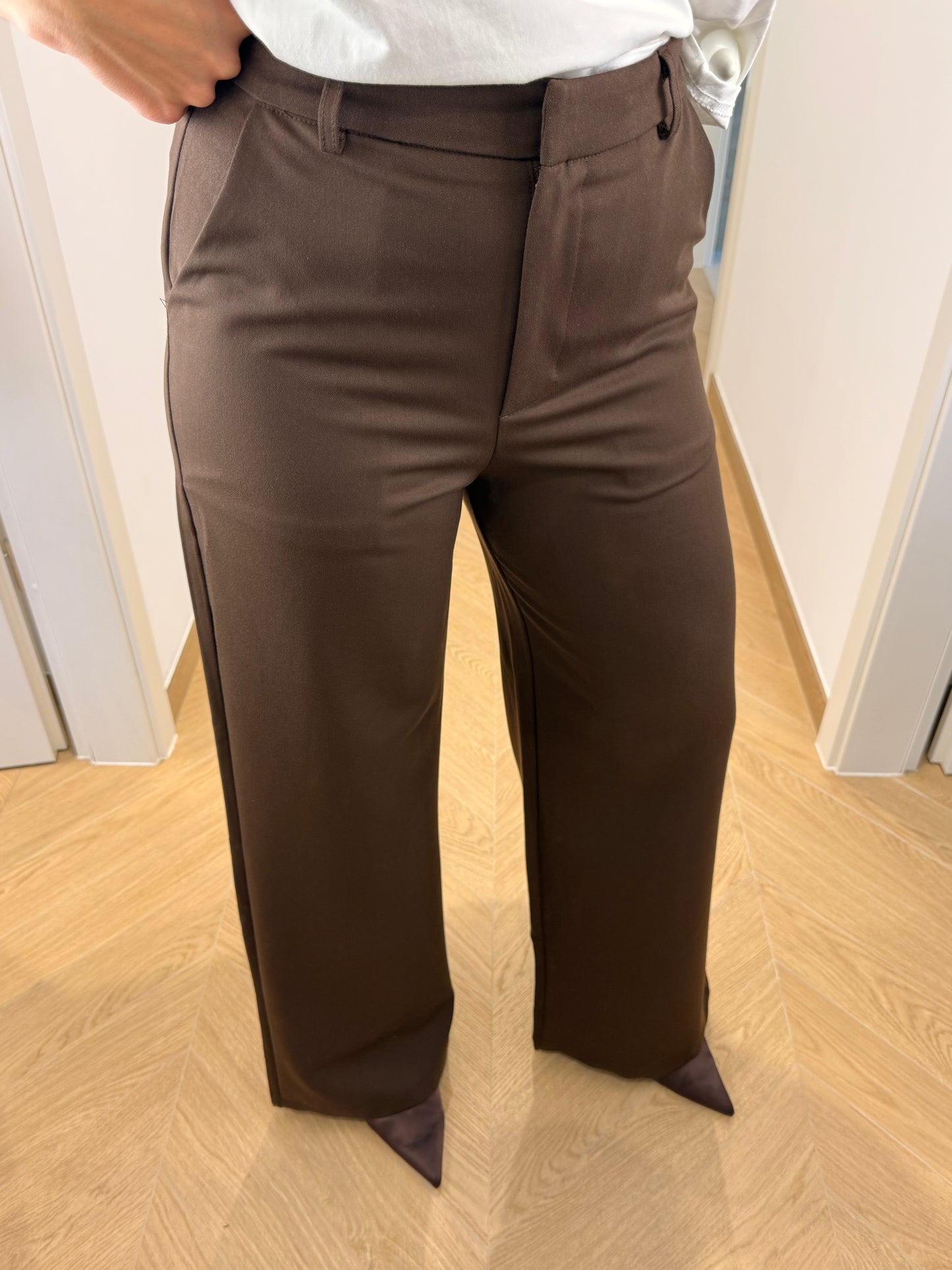 Pantalon Layane - marron