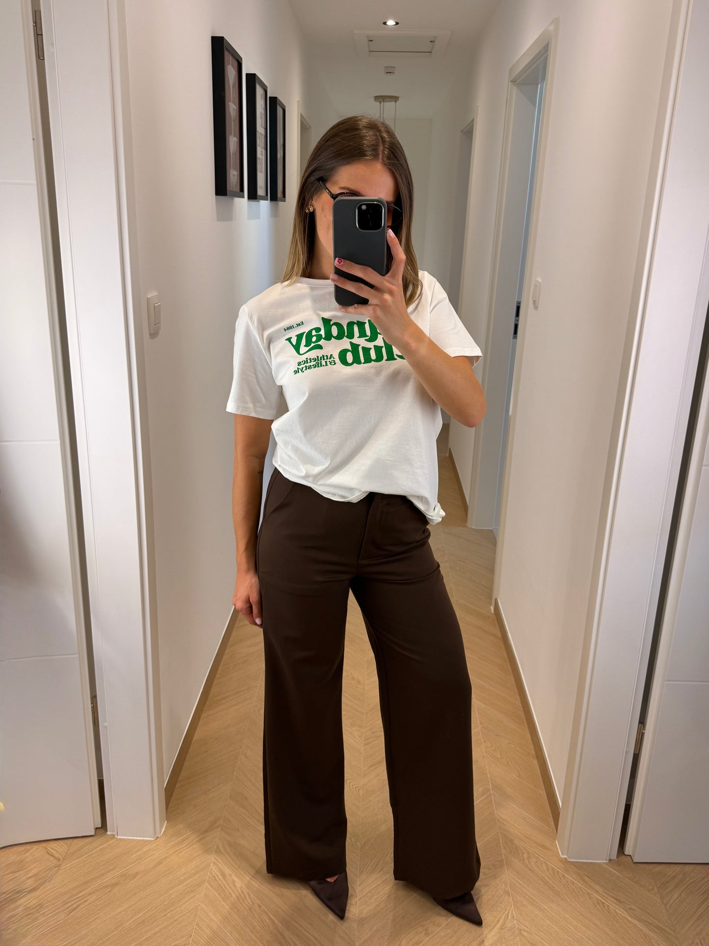 Pantalon Layane - marron