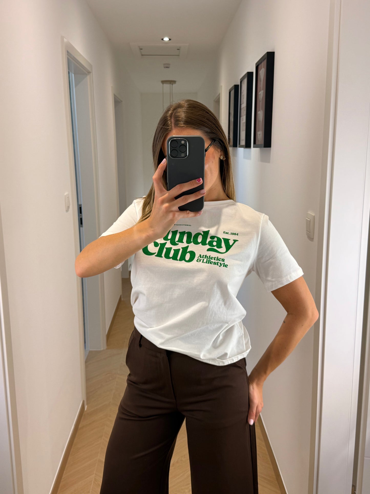 T-shirt Sunday - blanc