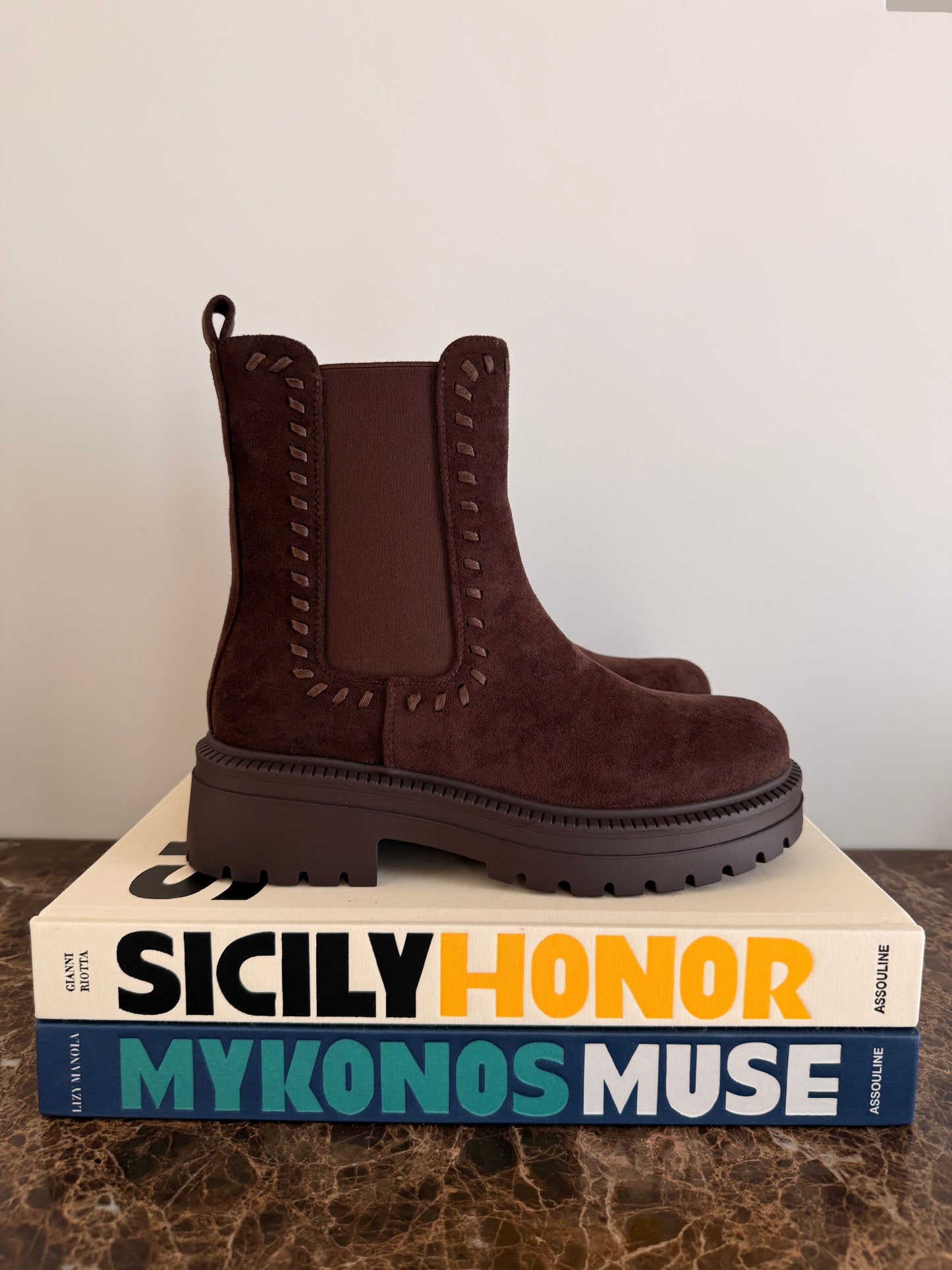 Bottines Sylvia - marron