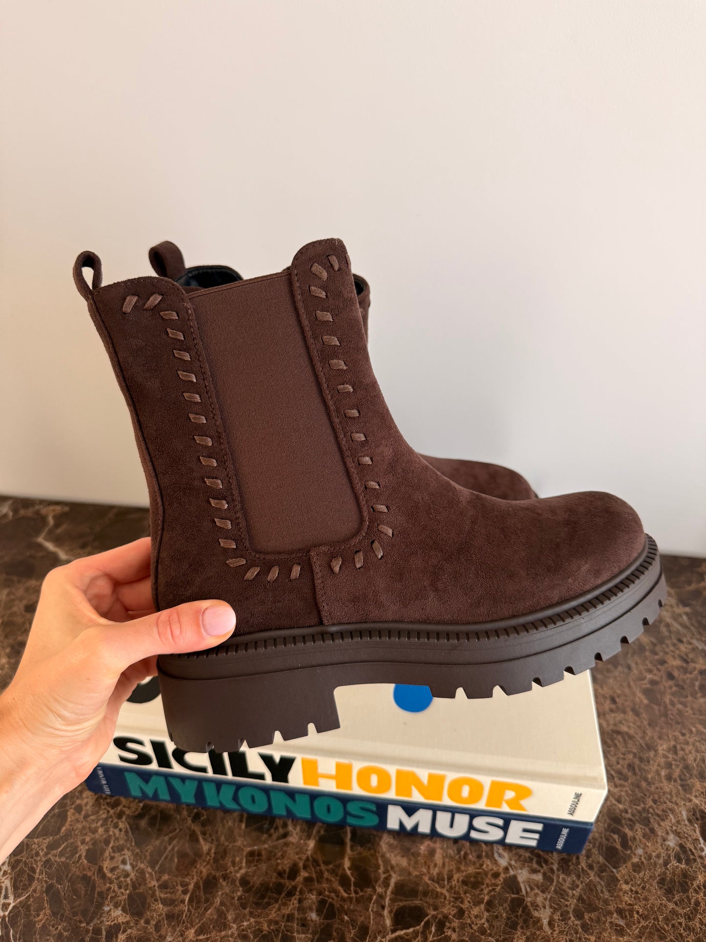 Bottines Sylvia - marron