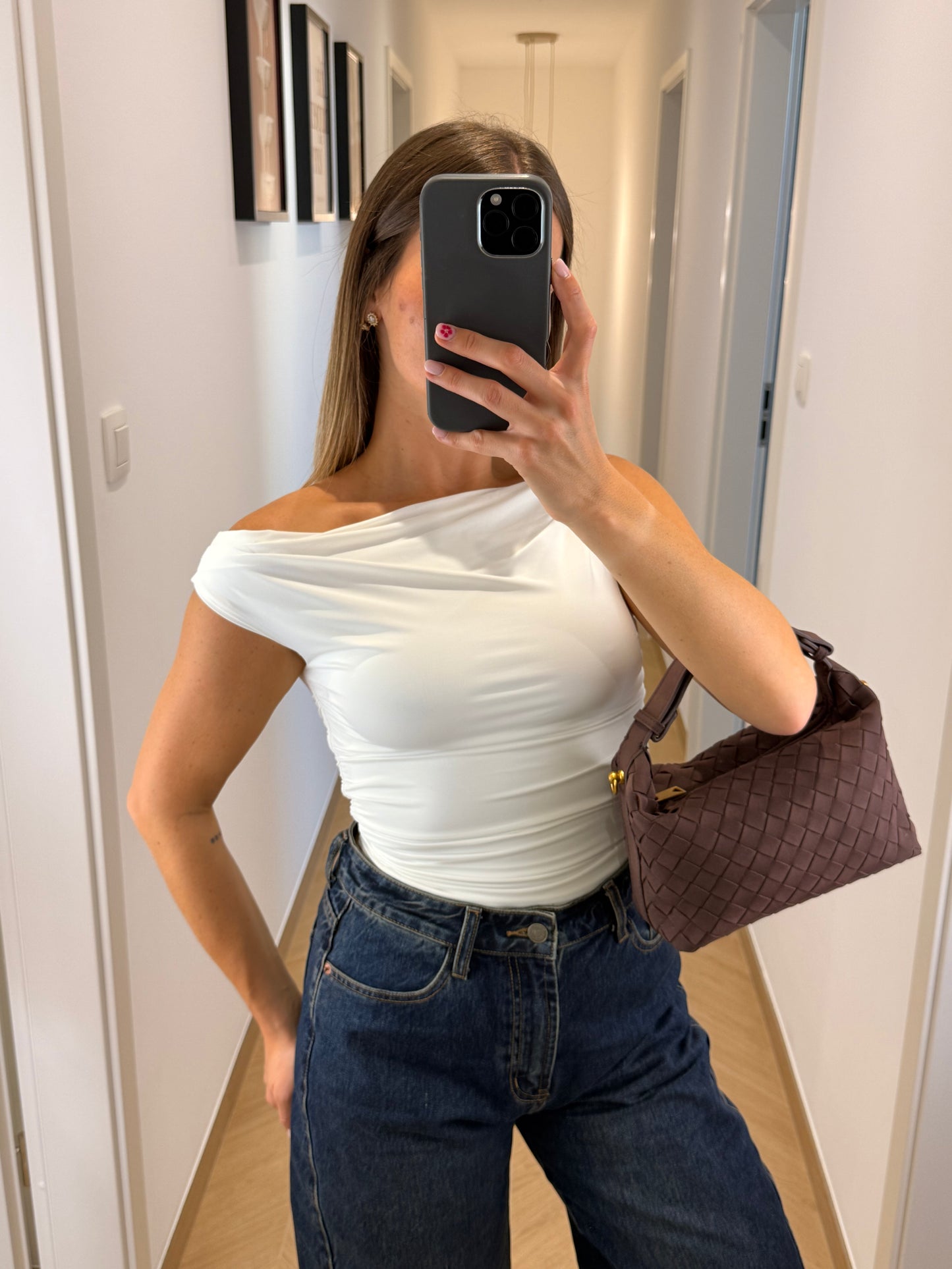 Top Clarysse - blanc