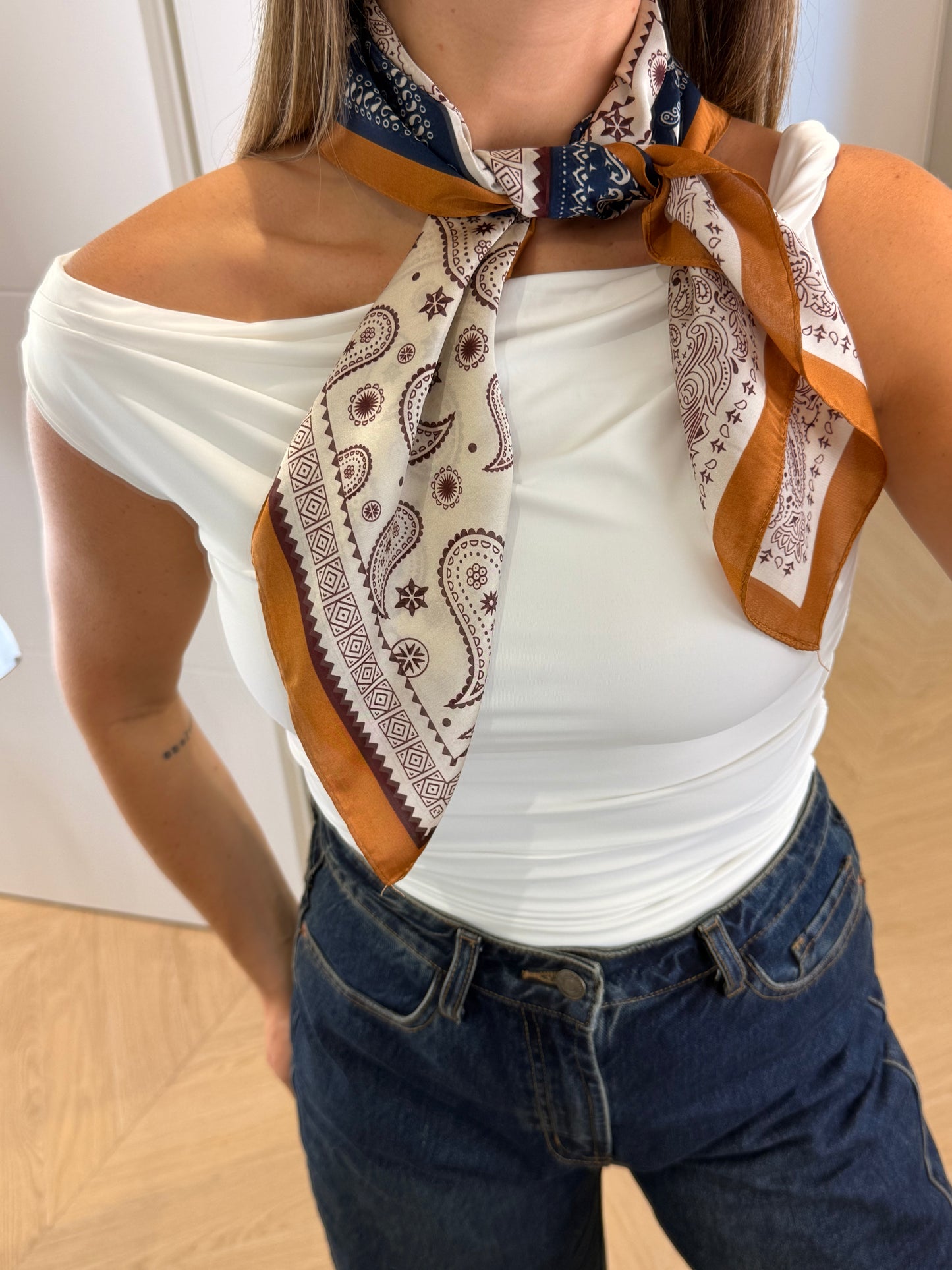 Foulard Blue