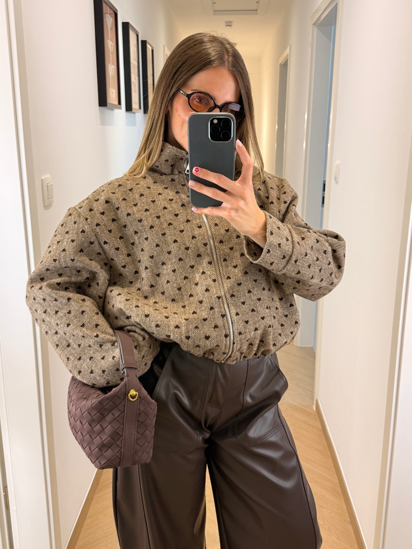 Veste Heart - marron