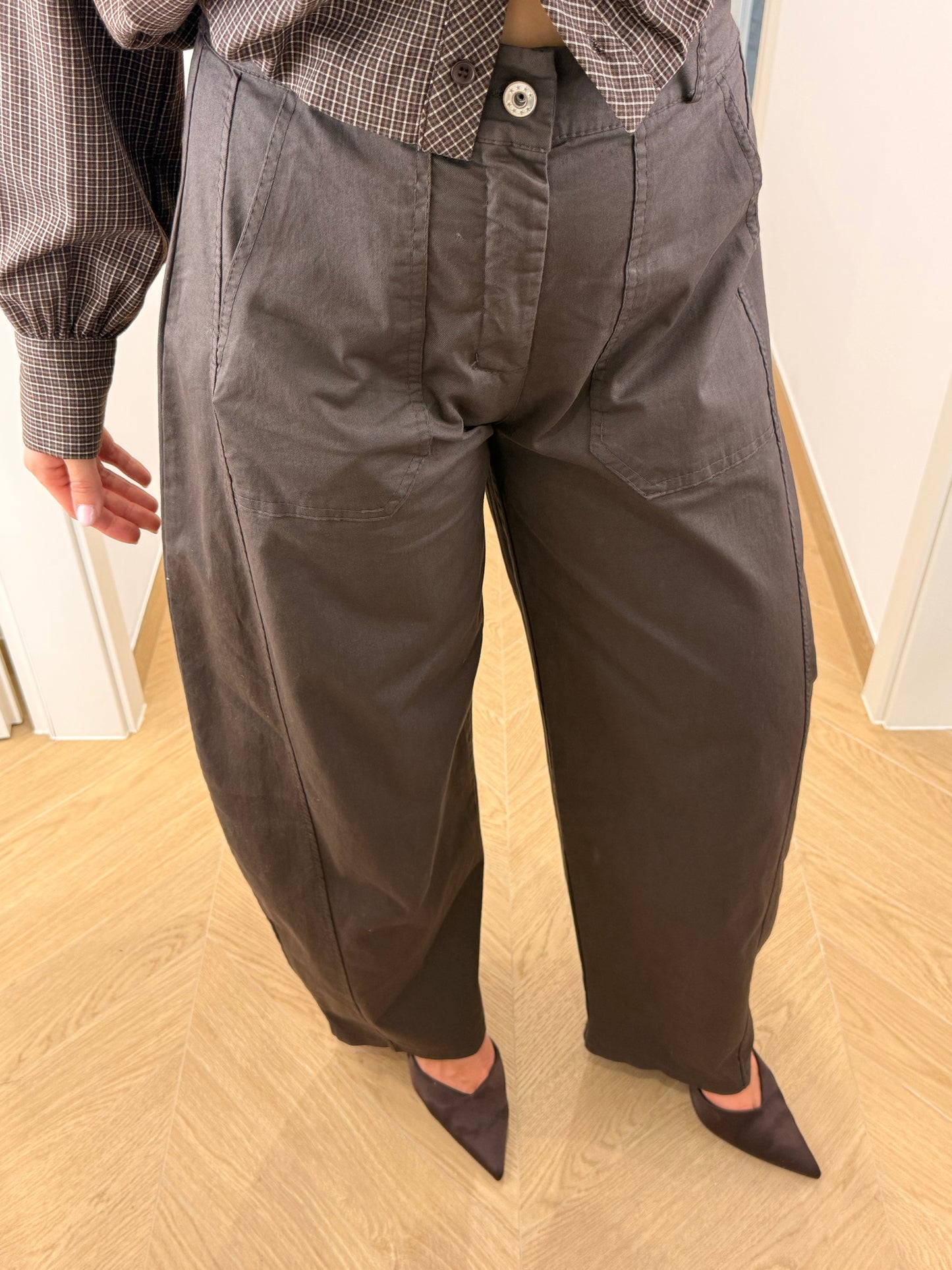 Pantalon Eva - marron