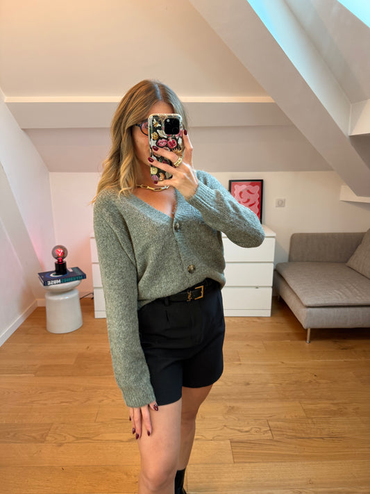 Gilet Ellon - vert d'eau