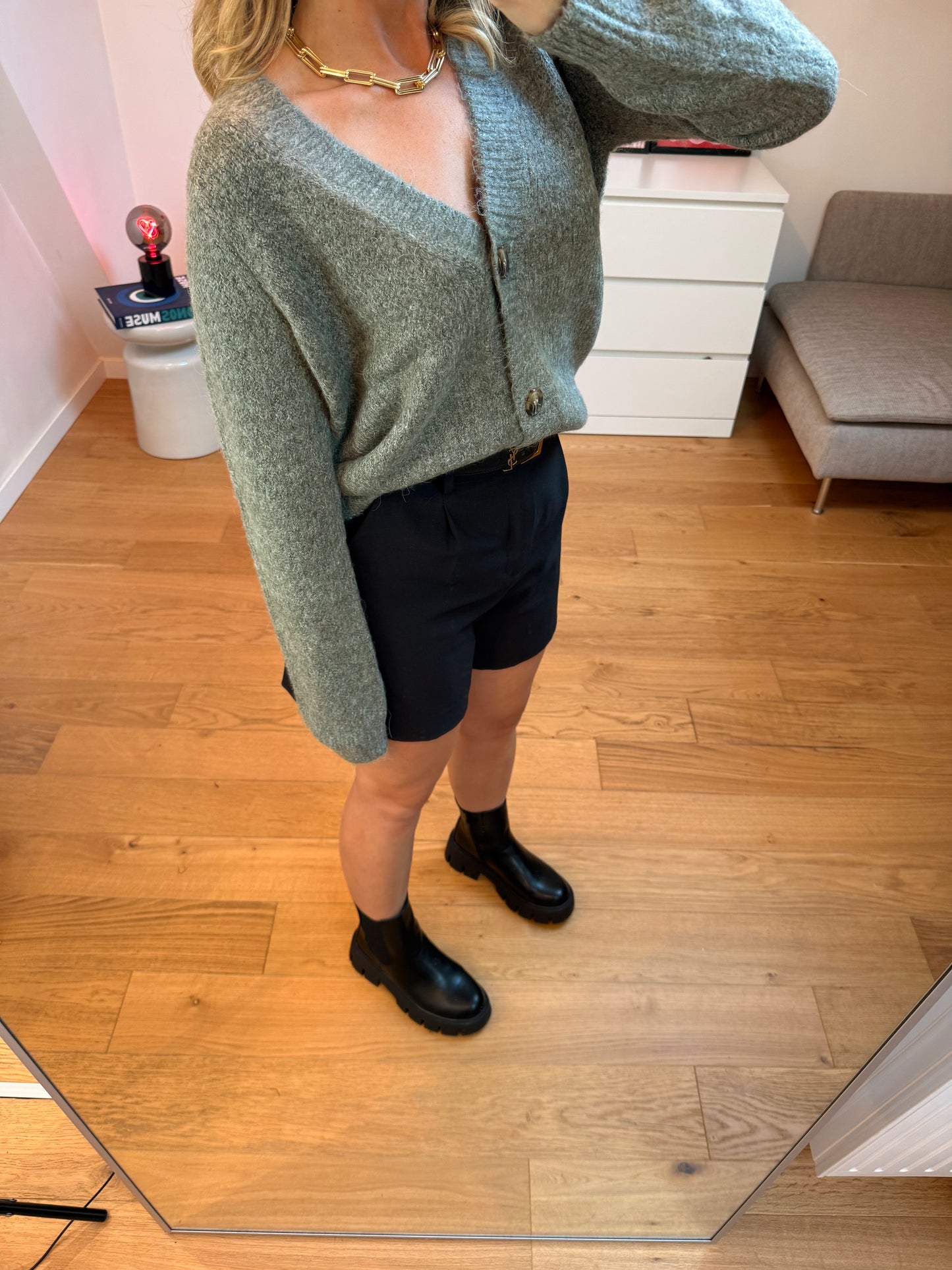 Gilet Ellon - vert d'eau