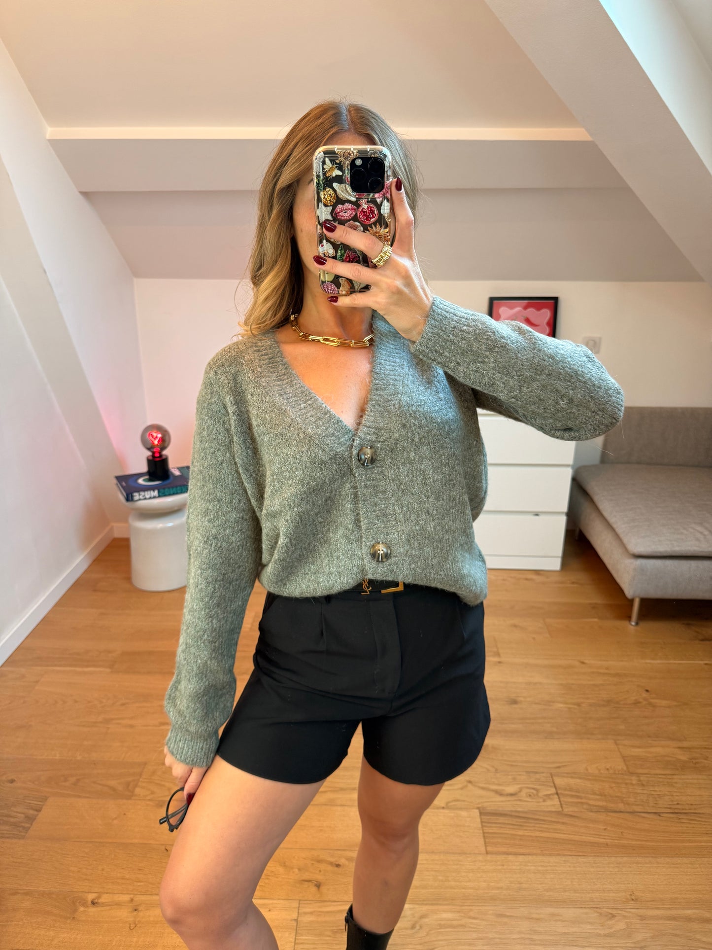 Gilet Ellon - vert d'eau