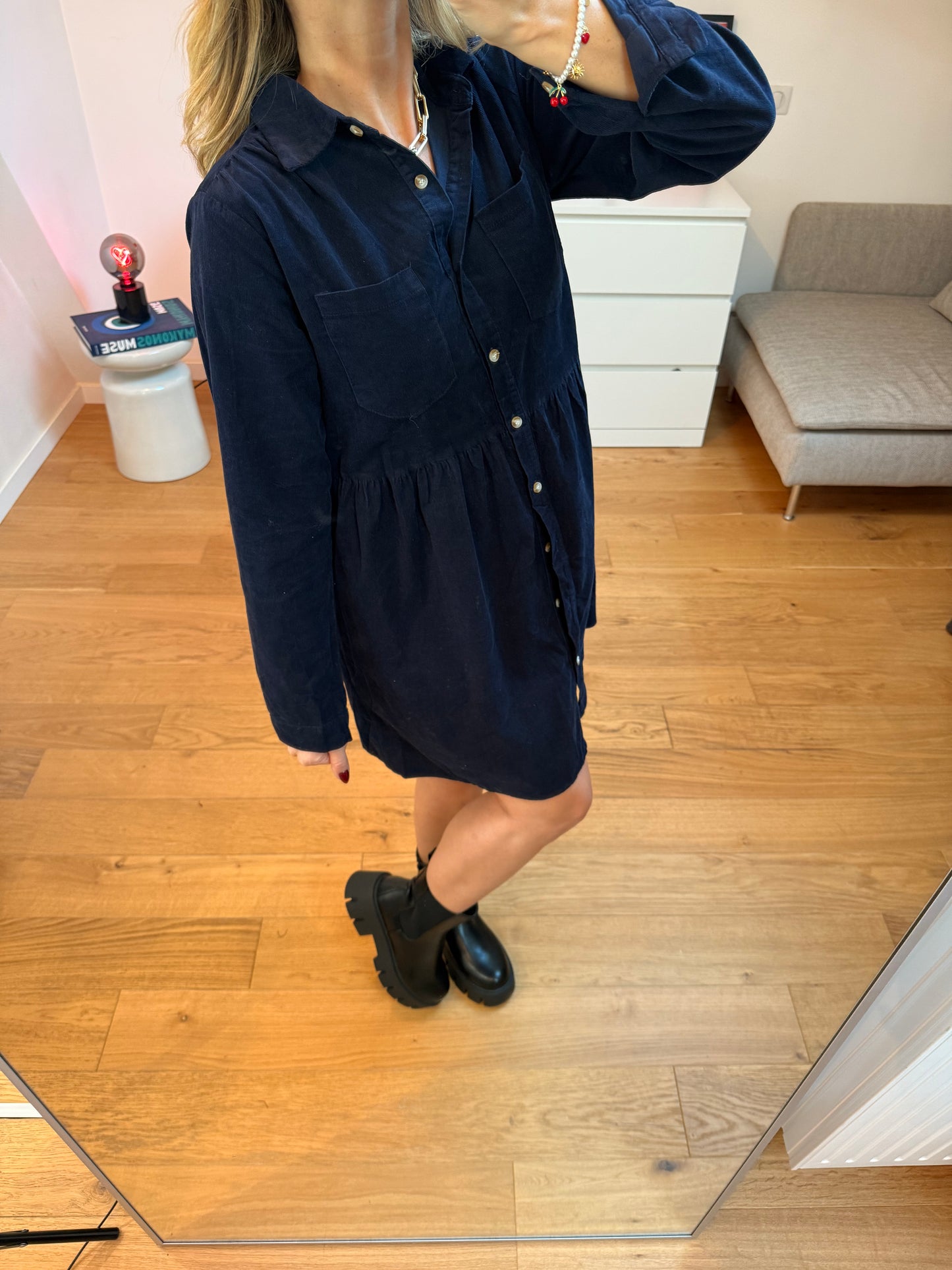 Robe Calie - bleu marine