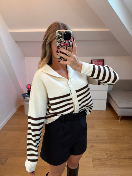 Cardigan Océane - blanc