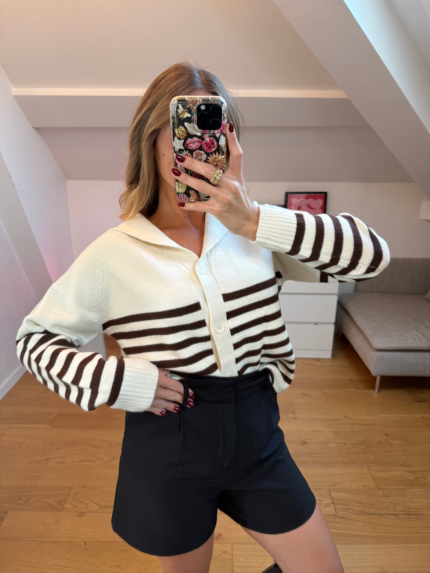 Cardigan Océane - blanc