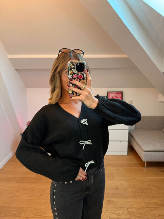 Cardigan Noelia - noir