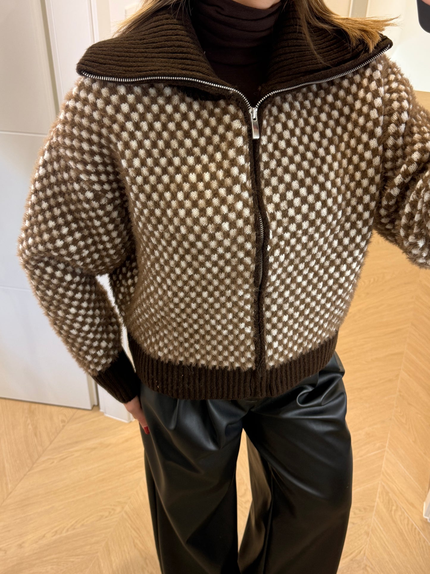 Gilet Léon - marron
