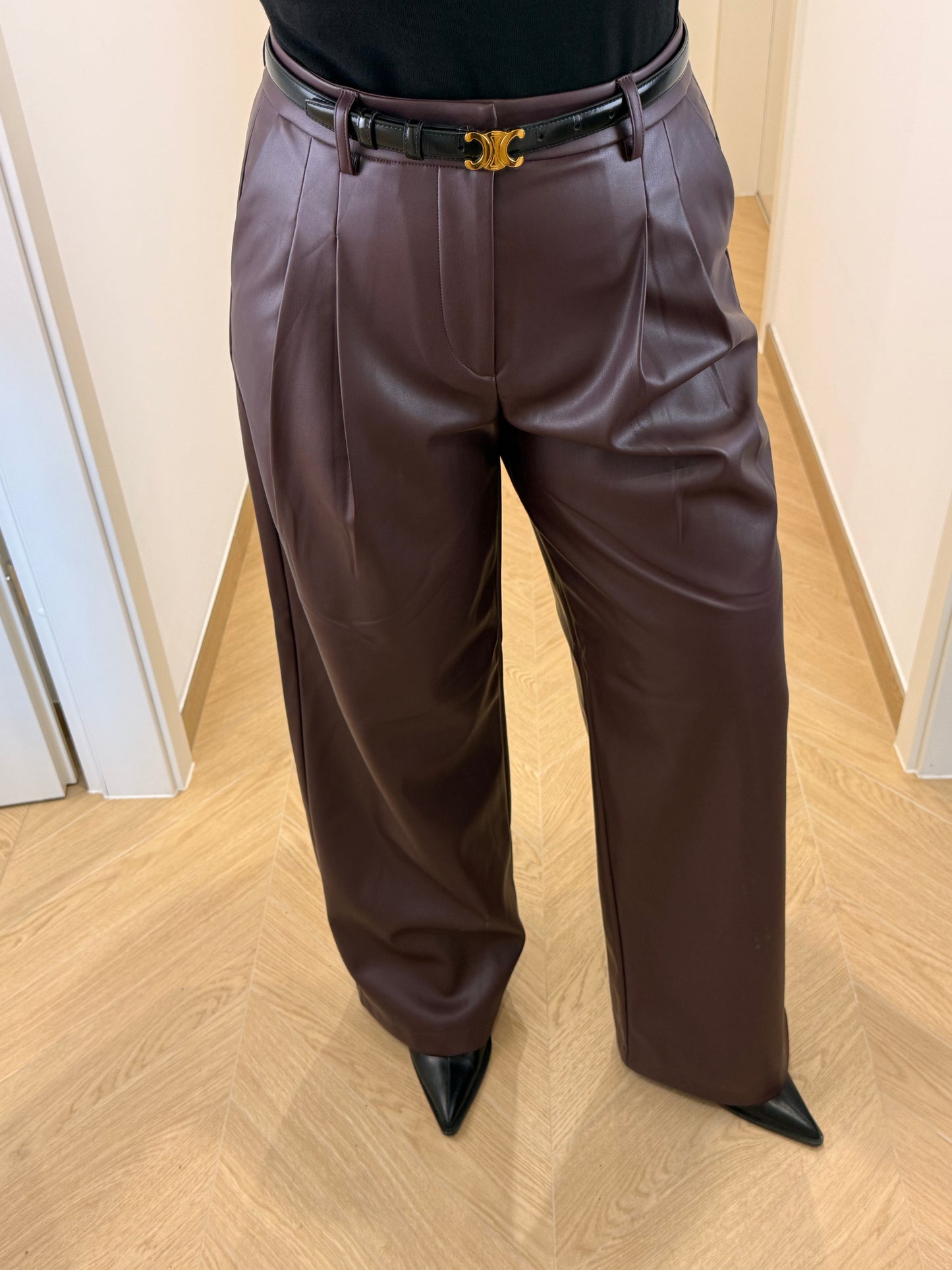 Pantalon Alya - bordeaux