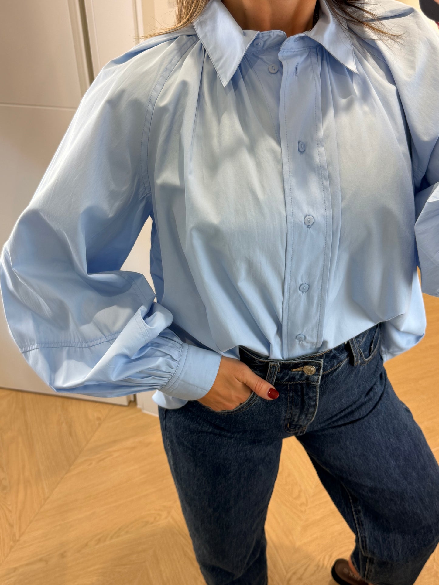 Chemise Anais - bleu