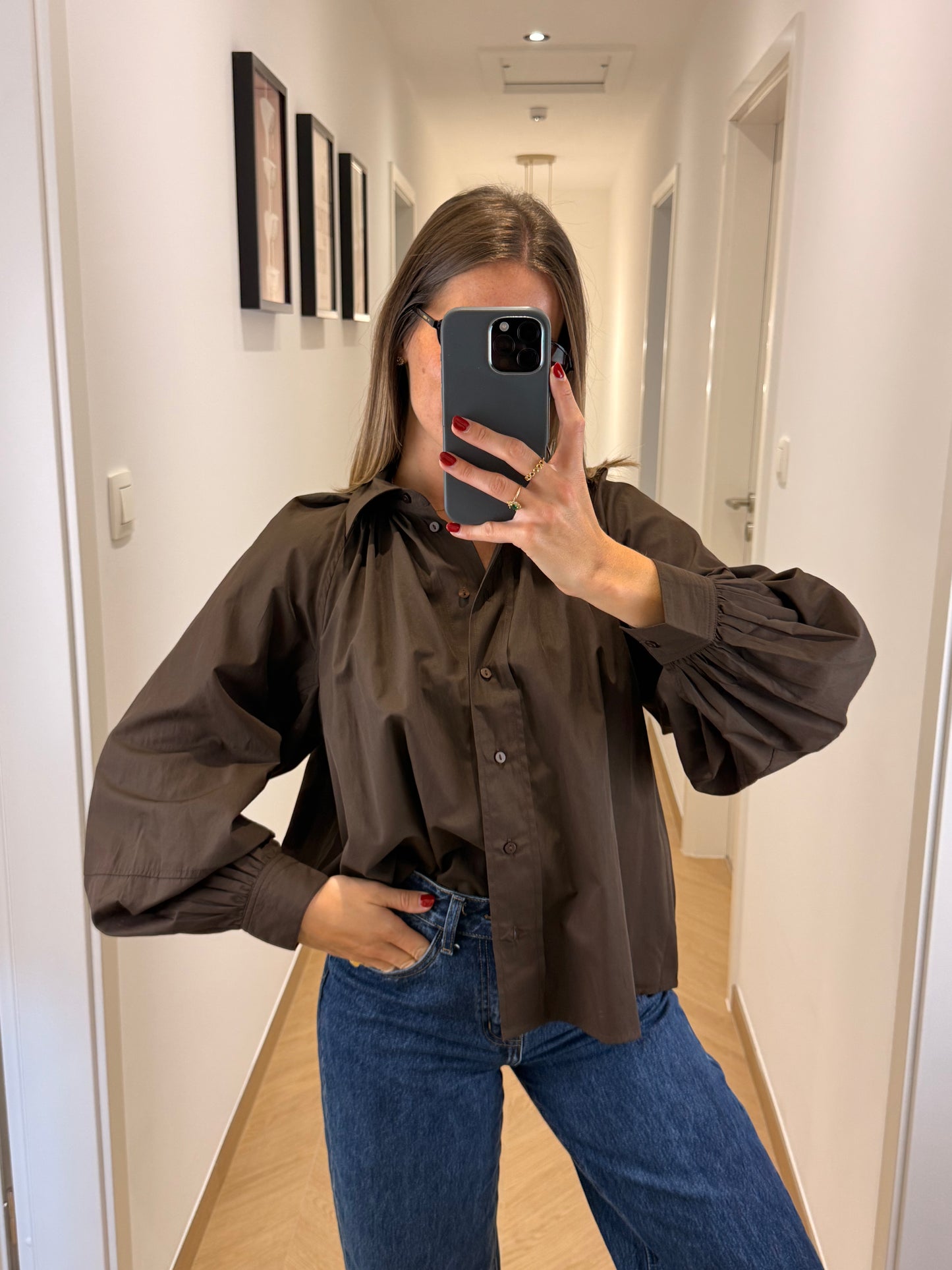Chemise Anais - marron