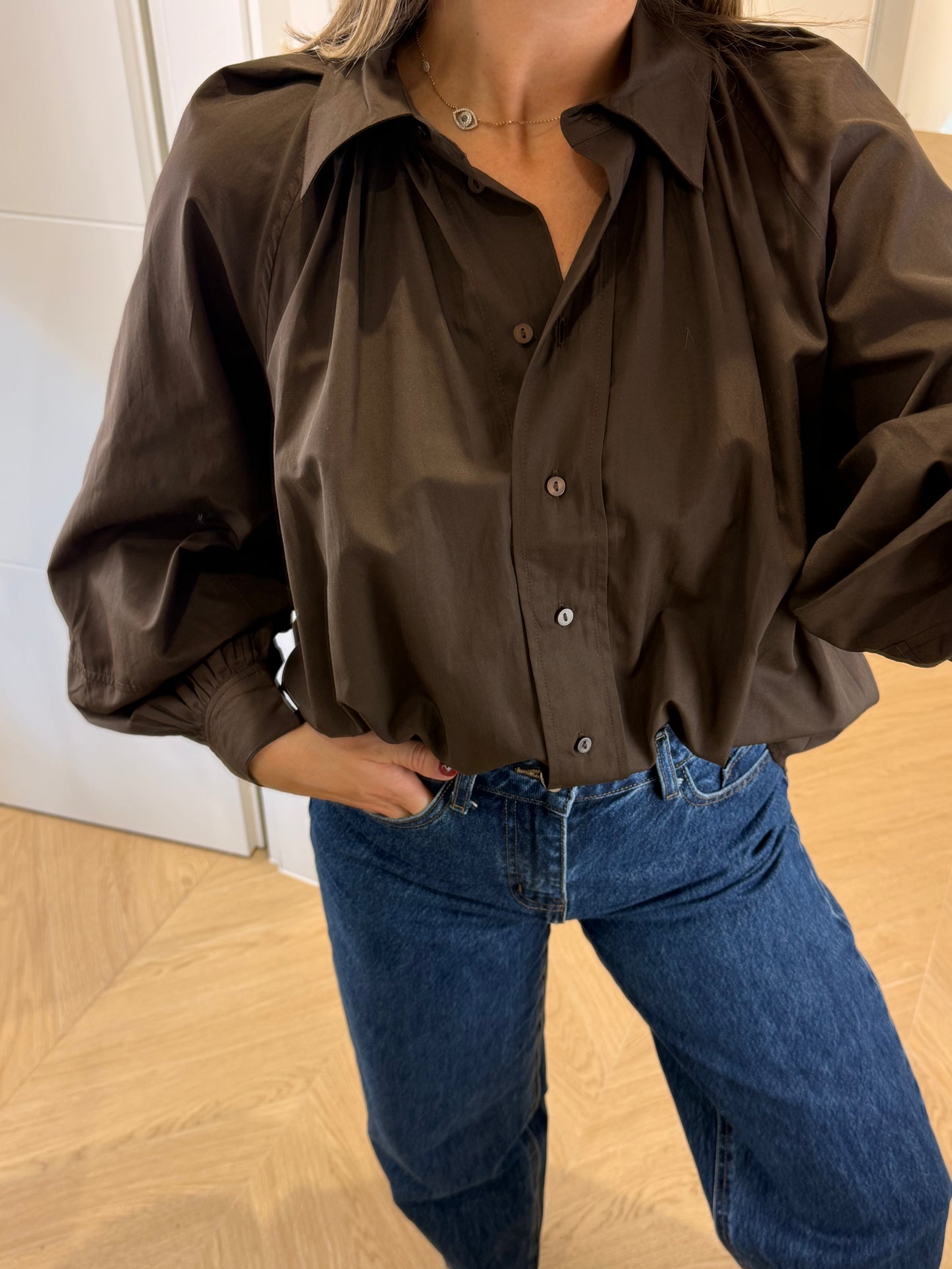 Chemise Anais - marron
